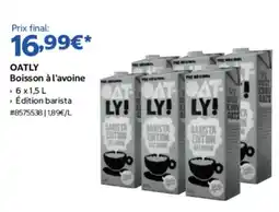 Costco OATLY Boisson à l'avoine offre