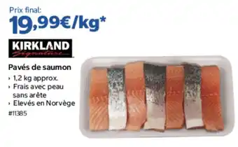 KIRKLAND Signature Pavés de saumon