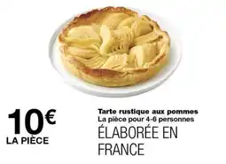 Monoprix Tarte rustique aux pommes offre