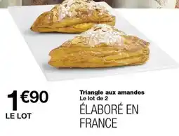 Monoprix Triangle aux amandes offre