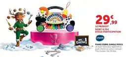 Hyper U vtech PIANO ZEBRE JUNGLE ROCK offre