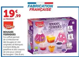 Hyper U Maped Creativ Bougies Féeriques offre