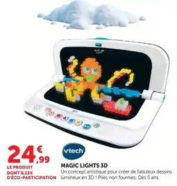 Hyper U vtech MAGIC LIGHTS 3D offre