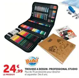 Hyper U Buki Trousse a dessin - Professional Studio offre