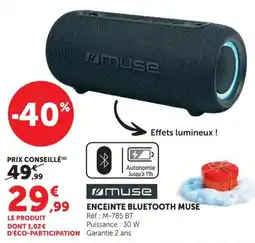 Hyper U MUSE ENCEINTE BLUETOOTH offre