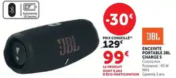 Hyper U JBL ENCEINTE PORTABLE JBL CHARGE 5 offre