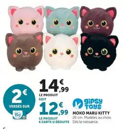 Hyper U Gipsy Toys Moko Maru Kitty offre