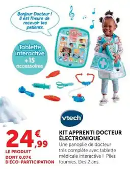 Hyper U Vtech Kit Apprenti Docteur Électronique offre