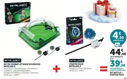 Hyper U BeybladeX set battle + starter pack offre