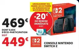 Hyper U Nintendo Switch 2 offre