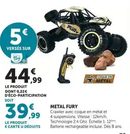 Hyper U Metal Fury offre