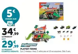 Hyper U MAJORETE PLAYSET FERME offre