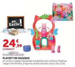 Hyper U GABBY ET LA MAISON MAGIQUE PLAYSET FEE MAGIQUE offre