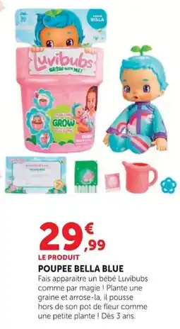 Hyper U Luvibubs POUPEE BELLA BLUE offre