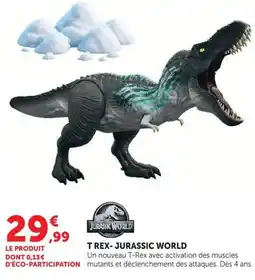 Hyper U Jurassic World T REX offre