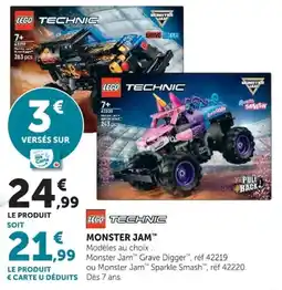 Hyper U LEGO TECHNIC MONSTER JAM offre