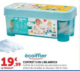 Hyper U bb.Abrick COFFRET 3 EN 1 BB ABRICK offre