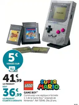 Hyper U LEGO GAME BOY™ offre
