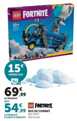 Hyper U LEGO FORTNITE BUS DE COMBAT offre