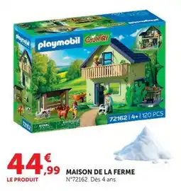 Hyper U Playmobil MAISON DE LA FERME offre