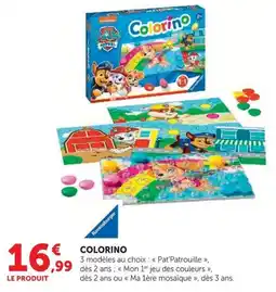 Hyper U Ravensburger COLORINO offre
