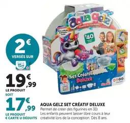 Hyper U Zinkers Aqua Gelz Set Créatif Deluxe offre