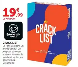 Hyper U Blackrock Games Crack List offre