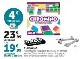Hyper U asmodee CHROMINO offre