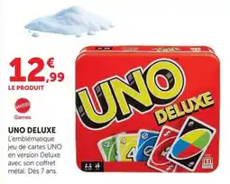 Hyper U MATTEL UNO DELUXE offre