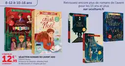 Hyper U Selection romans de l'avent ado offre