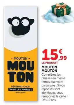 Hyper U Mouton mou ton offre