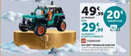 Hyper U Lego technic suv jeep wrangler rubicon offre