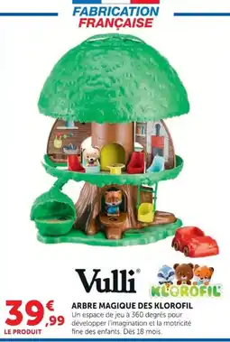 Hyper U Vulli ARBRE MAGIQUE DES KOLOROFIL offre