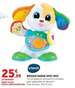 Hyper U Vtech BOOGIE DANSE AVEC MOI offre