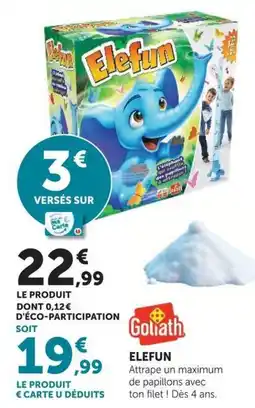 Hyper U Goliath ELEFUN offre