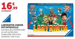 Hyper U Ravensburger Labyrinthe Junior Pat'Patrouille offre