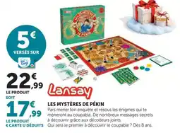 Hyper U Lansay LES MYSTÈRES DE PÉKIN offre