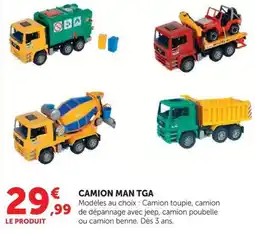 Hyper U CAMION MAN TGA offre