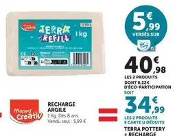 Hyper U Maped Creativ TERRA REFILL offre