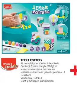 Hyper U Maped Creativ TERRA POTTERY offre