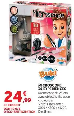 Hyper U Buki MICROSCOPE offre