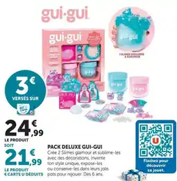 Hyper U gui-gui Pack Deluxe gui-gui offre