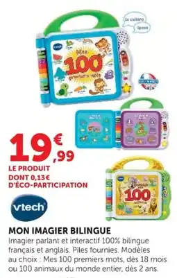 Hyper U vtech MON IMAGIER BILINGUE offre