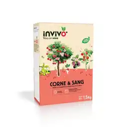 Jardiland Invivo nous on sème engrais corne & sang invivo nous on sème offre