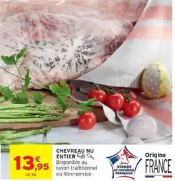 Intermarché Chevreau nu entier offre