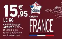 Intermarché Chevreau 1/4 arrière offre