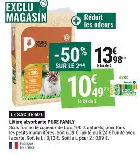 Tous - litière absorbante