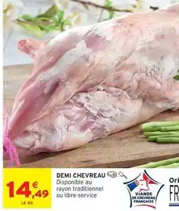 Intermarché Demi chevreau offre