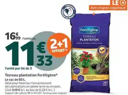 Jardiland Plantation - terreau offre
