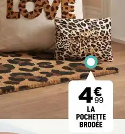 Centrakor Pochette brodée offre